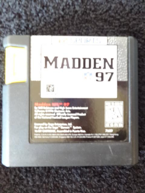 Madden '97 Sega Genesis