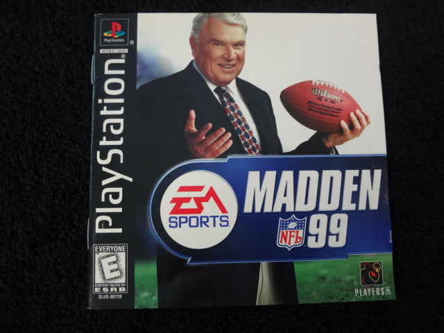 Madden '99 Sony PlayStation