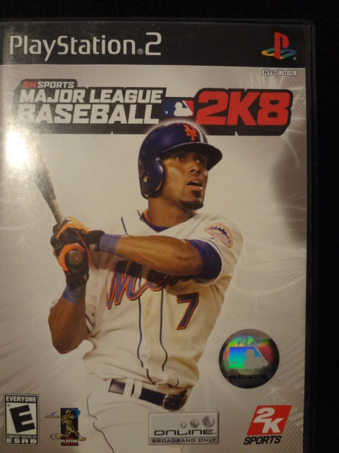 Major League Baseball 2K8 Sony PlayStation 2