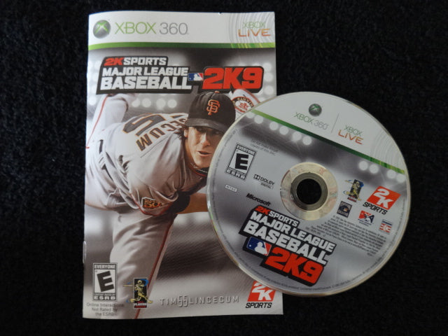 Major League Baseball 2K9 Microsoft Xbox 360