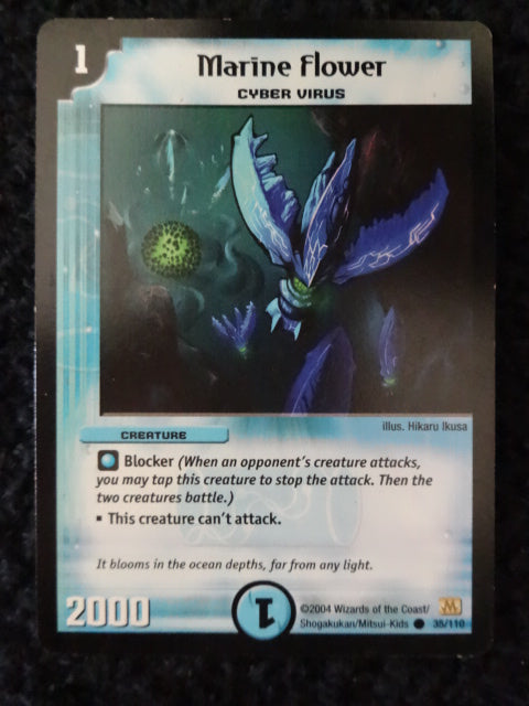 Marine Flower Duel Masters Trading Card