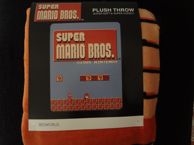Mario World 1-1 Blanket