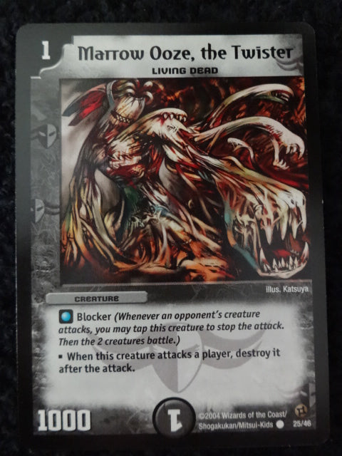 Marrow Ooze the Twisted Duel Masters Trading Card