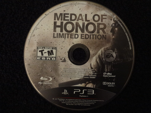 Medal Of Honor Sony PlayStation 3