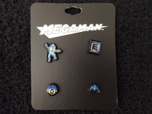 Mega Man 8Bit Lapel Pin Set