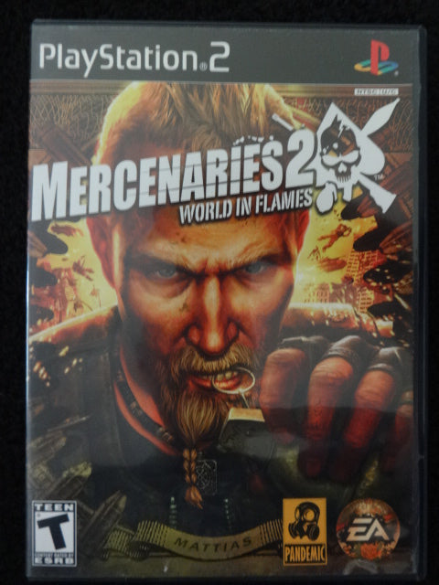 Mercenaries 2 World In Flames Sony PlayStation 2