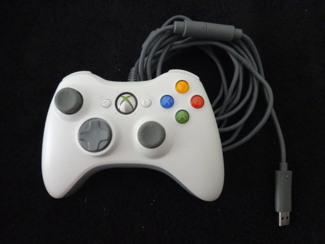 Microsoft Xbox 360 Controller White Wired Controller