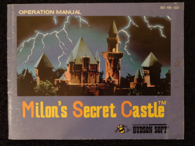 Milon's Secret Castle Nintendo Entertainmetn System
