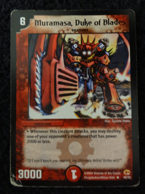 Muramasa Duke of Blades Duel Masters Trading Cards