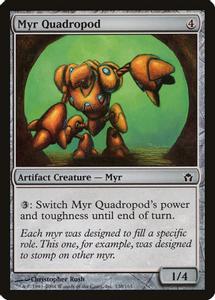 Myr Quadropod Magic The Gathering Fifth Dawn