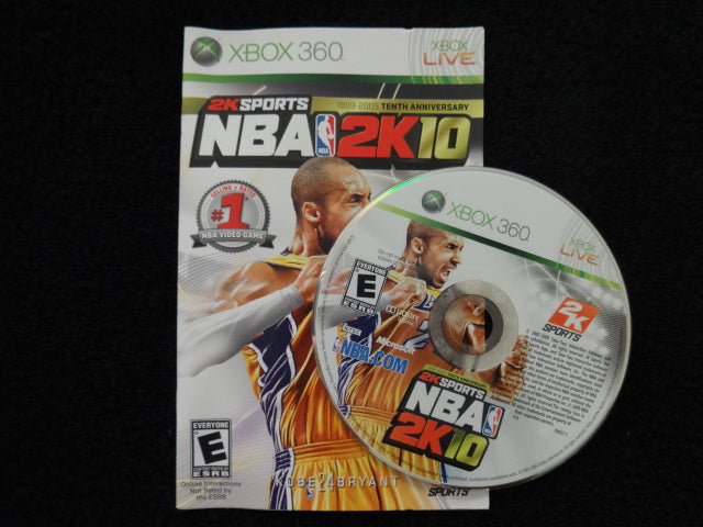 NBA 2K10 Microsoft Xbox 360
