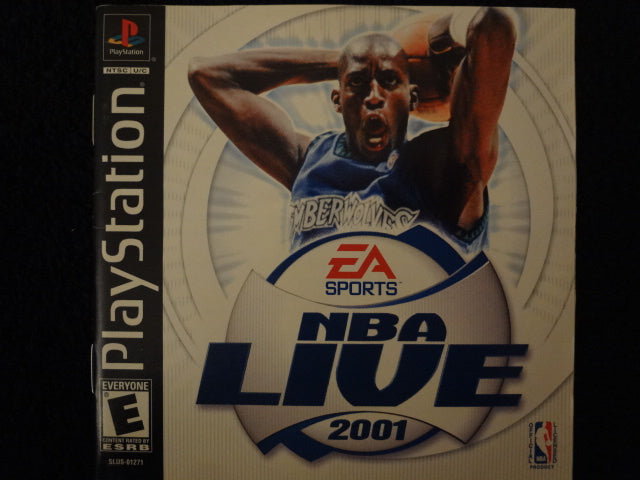 NBA Live 2001 Sony PlauStation