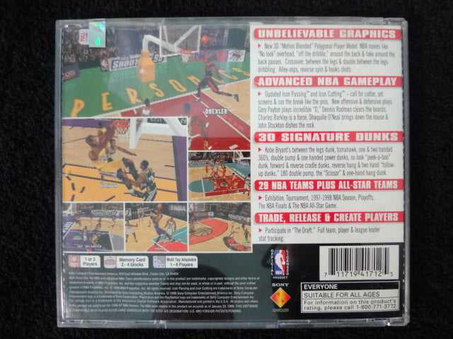 NBA Shootout '98 Sony PlayStation