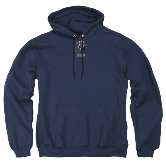 LAW AND ORDER SVU : TEAM ADULT PULL OVER HOODIE Navy 2X