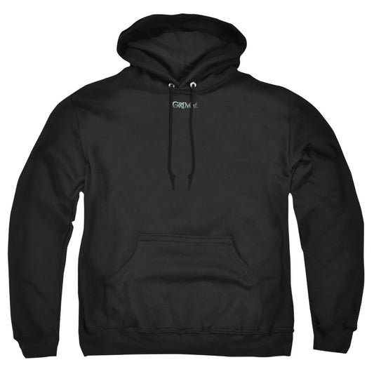 GRIMM : BLOODY LOGO ADULT PULL OVER HOODIE Black MD