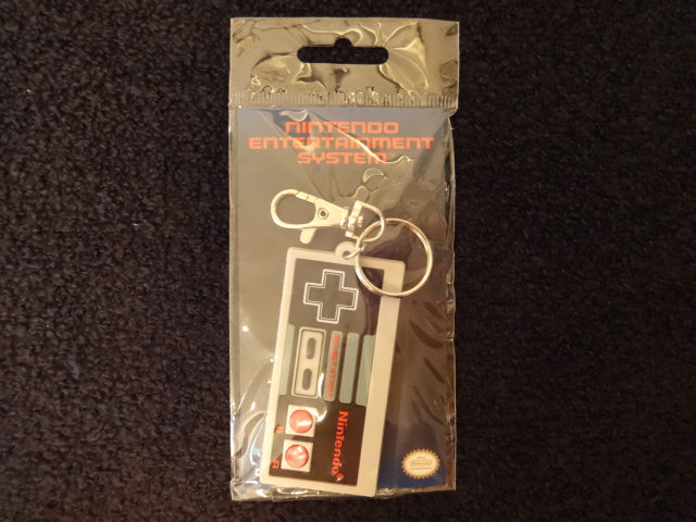 Nintendo Controller Rubber Keychain