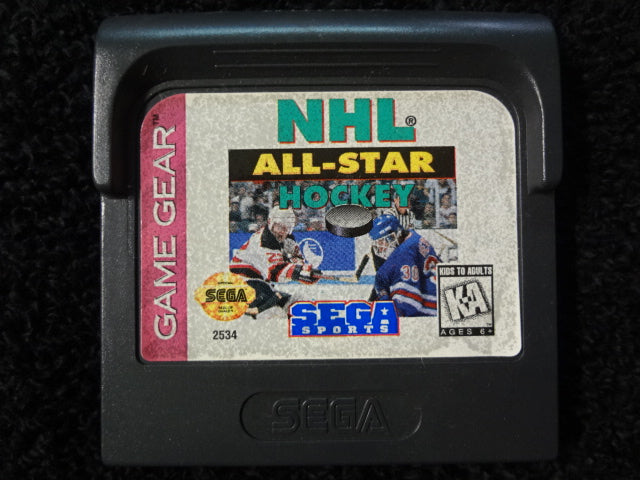 NHL All-Star Hockey Sega Game Gear