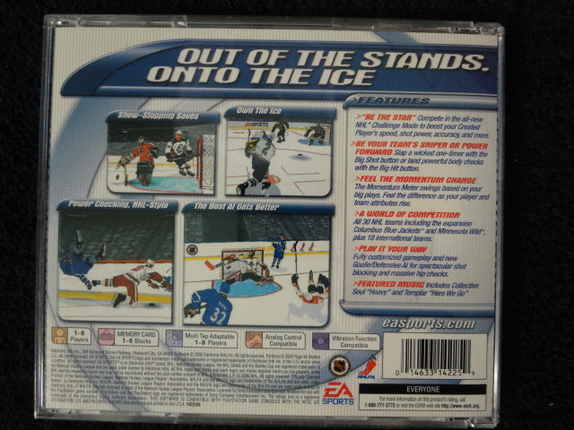 NHL 2001 Sony PlayStation