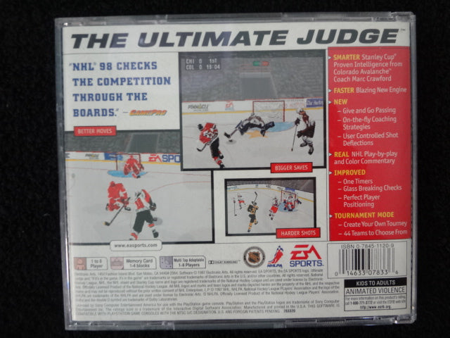 NHL '98 Sony PlayStation