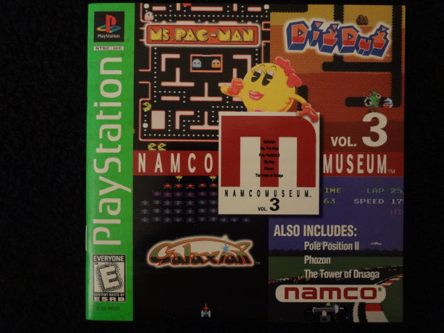 Namco Museum Volume 3 Sony PlayStation