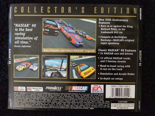 Nascar '98 Collector's Edition (Game NOT Included)