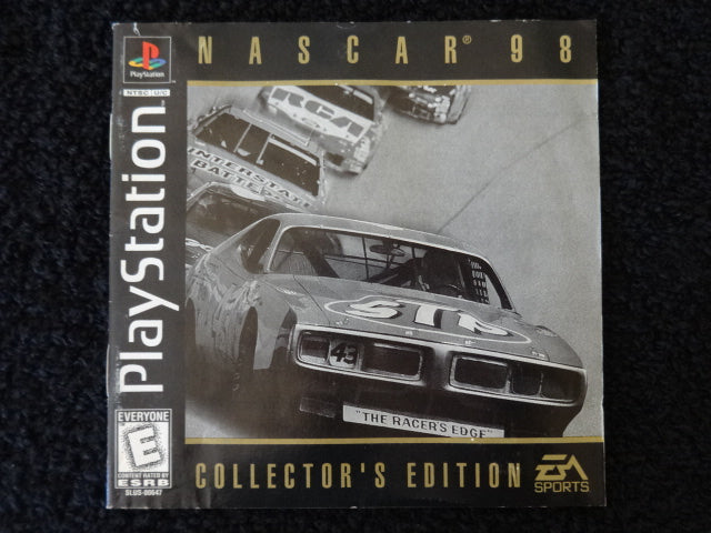 Nascar '98 Collector's Edition Instruction Booklet