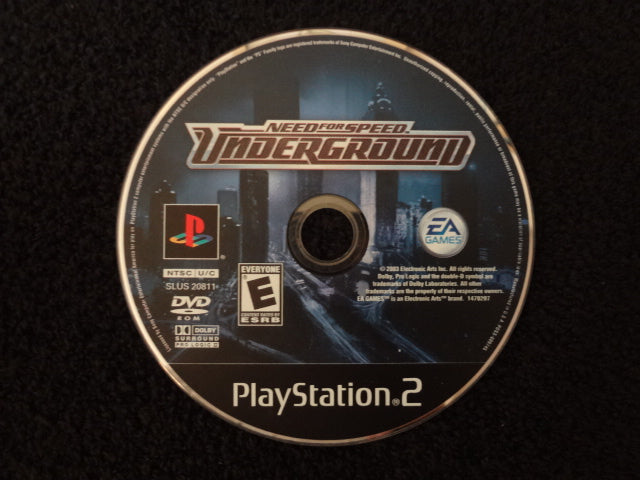 Need for Speed Underground Sony PlayStation 2