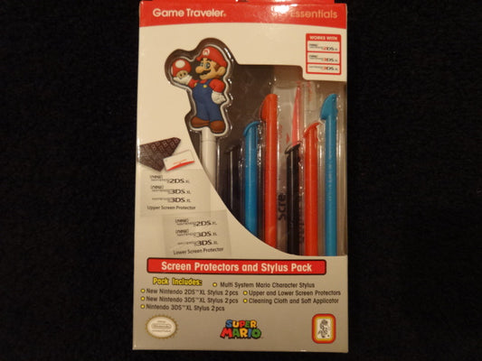Nintendo 2DS 3DS Screen Protector and Stylus Pack