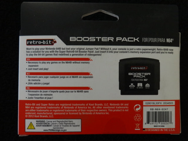 Nintendo 64 Booster Pack