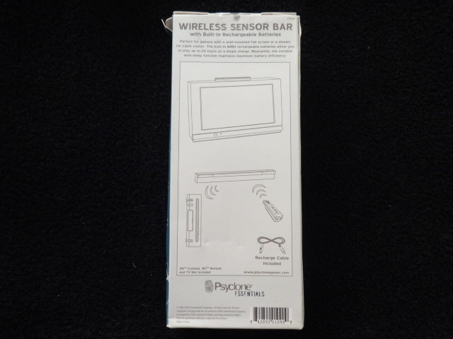 Nintendo Wii Wireless Sensor Bar By Psyclone Essentials Nintendo Wii
