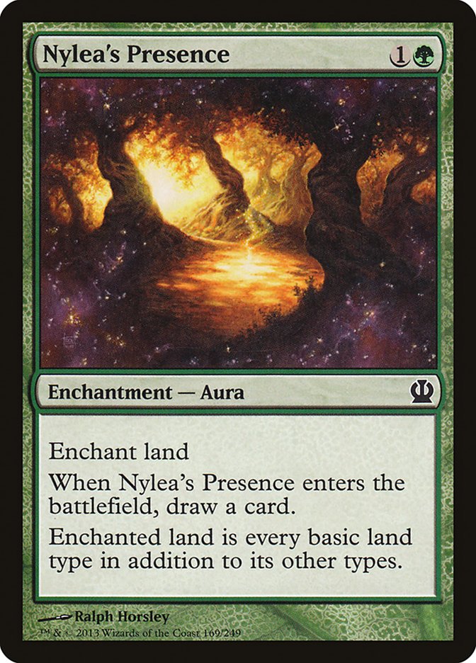 Nyleas Presence Magic The Gathering Theros
