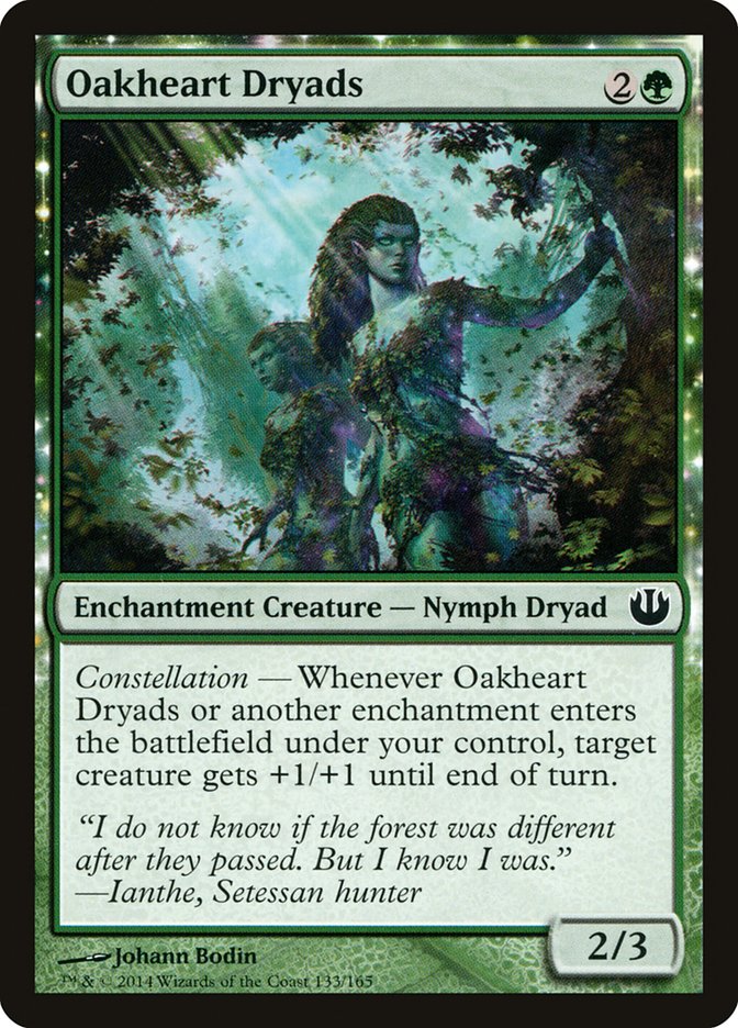 Oakheart Dryads Magic The Gathering Journey Into Nyx