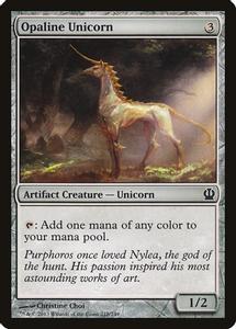 Opaline Unicorn Magic The Gathering Theros