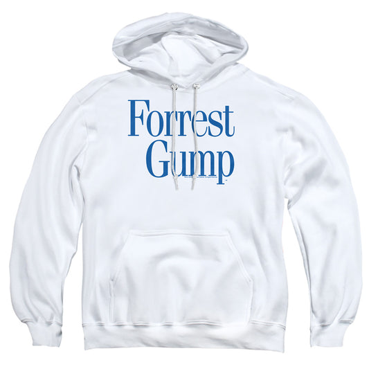 FORREST GUMP : LOGO ADULT PULL OVER HOODIE White 2X