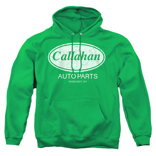 TOMMY BOY : CALLAHAN AUTO ADULT PULL OVER HOODIE KELLY GREEN 2X