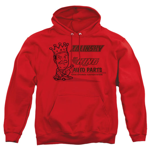 TOMMY BOY : ZALINSKY AUTO ADULT PULL OVER HOODIE Red 2X