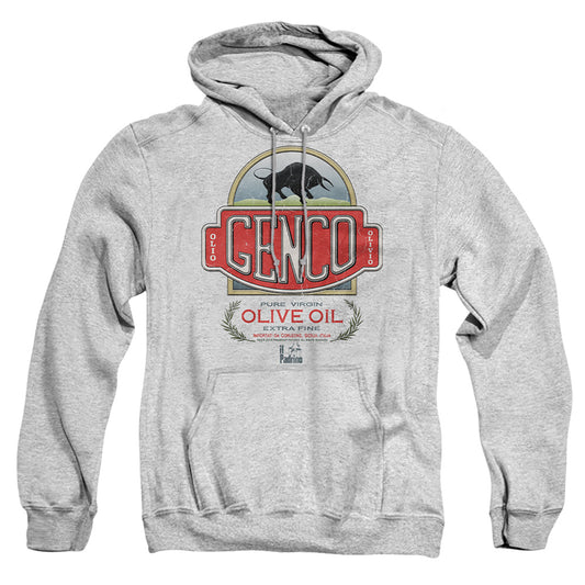 GODFATHER : GENCO OLIVE OIL ADULT PULL OVER HOODIE Athletic Heather 2X