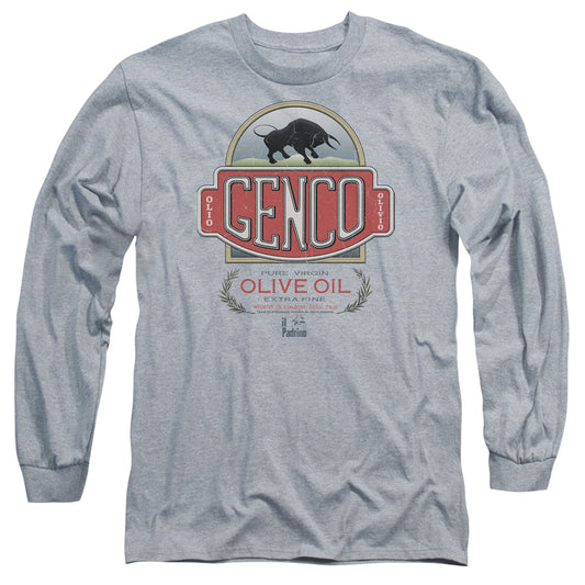 GODFATHER : GENCO OLIVE OIL L\S ADULT T SHIRT 18\1 Athletic Heather 2X