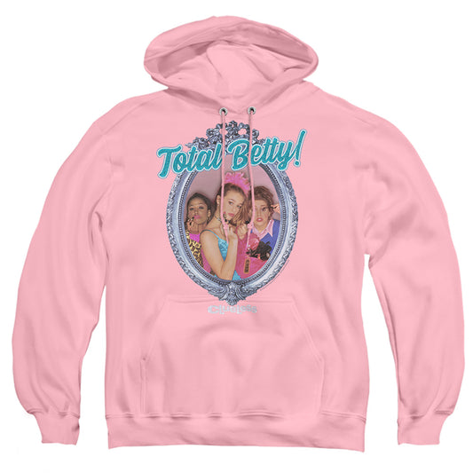 CLUELESS : TOTAL BETTY ADULT PULL OVER HOODIE Pink MD