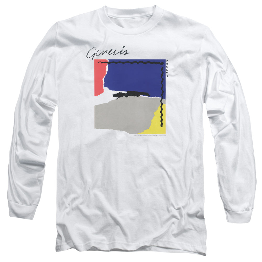 GENESIS : ABACAB L\S ADULT T SHIRT 18\1 White MD