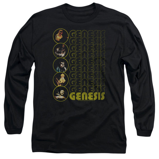 GENESIS : THE CARPET CRAWLERS L\S ADULT T SHIRT 18\1 Black SM