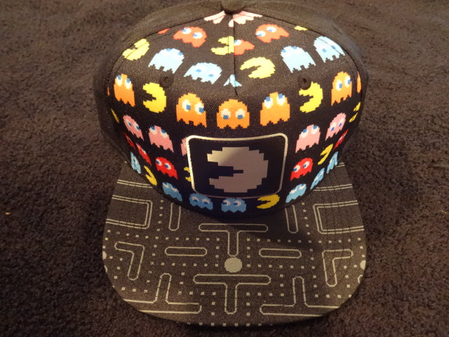 Pac-Man Icon Maze Youth Sized Snap Back Hat