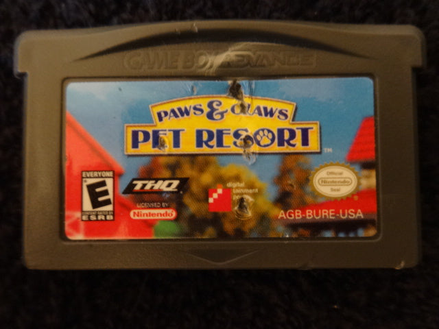 Paws And Claws Pet Resort Nintendo GameBoy Advance