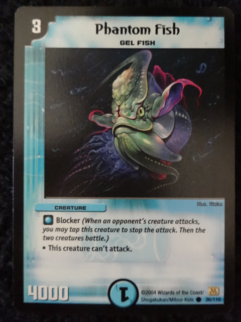 Phantom Fish Dual Masters Trading Card