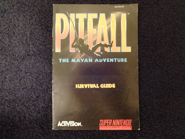 Pitfall The Mayan Adventure Super Nintendo