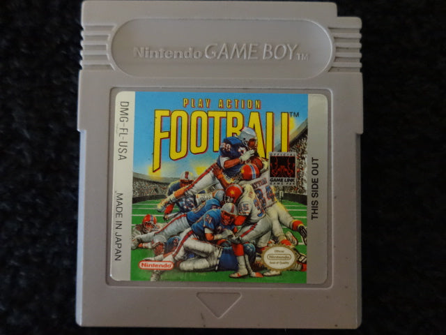 Play Action Football Nintendo GameBoy
