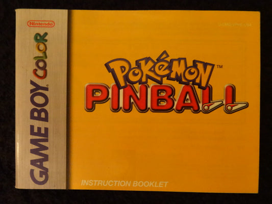 Pokemon Pinball Nintendo GameBoy Color