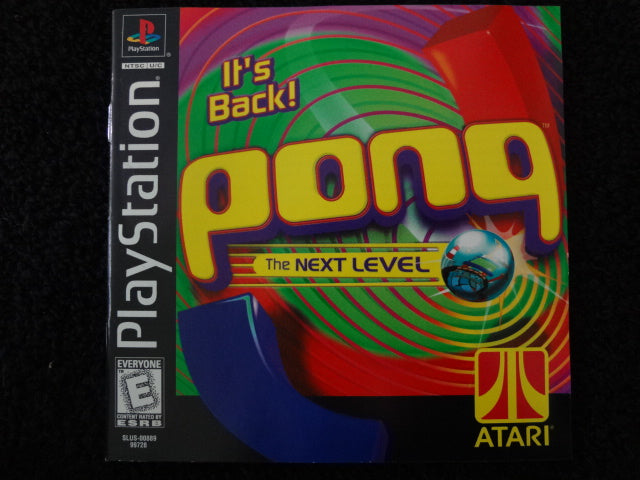 Pong The Next Level Sony PlayStation