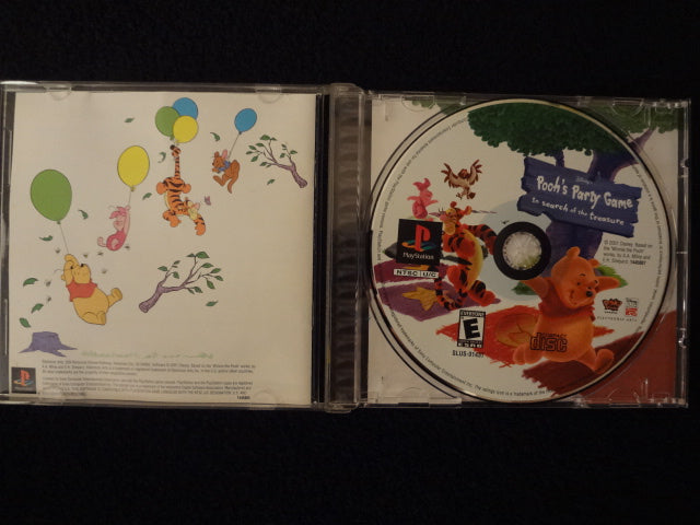 Pooh's Party Game In Search of the Treasure Sony PlayStation