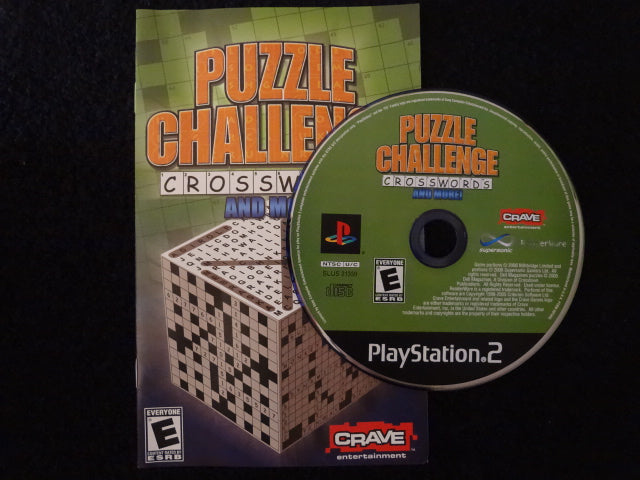 Puzzle Challenge Crosswords and More Sony PlayStation 2